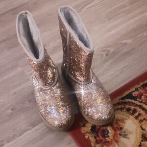 Sparkly Sequin Boots